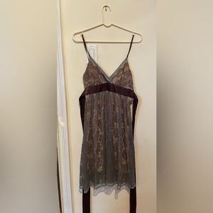 One of a kind lacy slip dress
